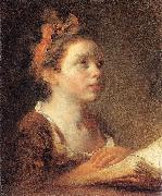 A Young Scholar Jean Honore Fragonard